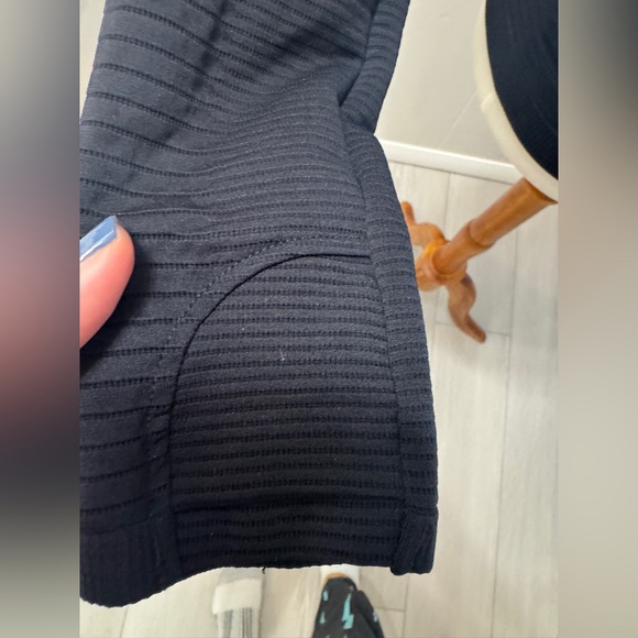 Athleta Flurry Blizzard Ribbed Turtleneck - Black - Size Small - Picture 2 of 6